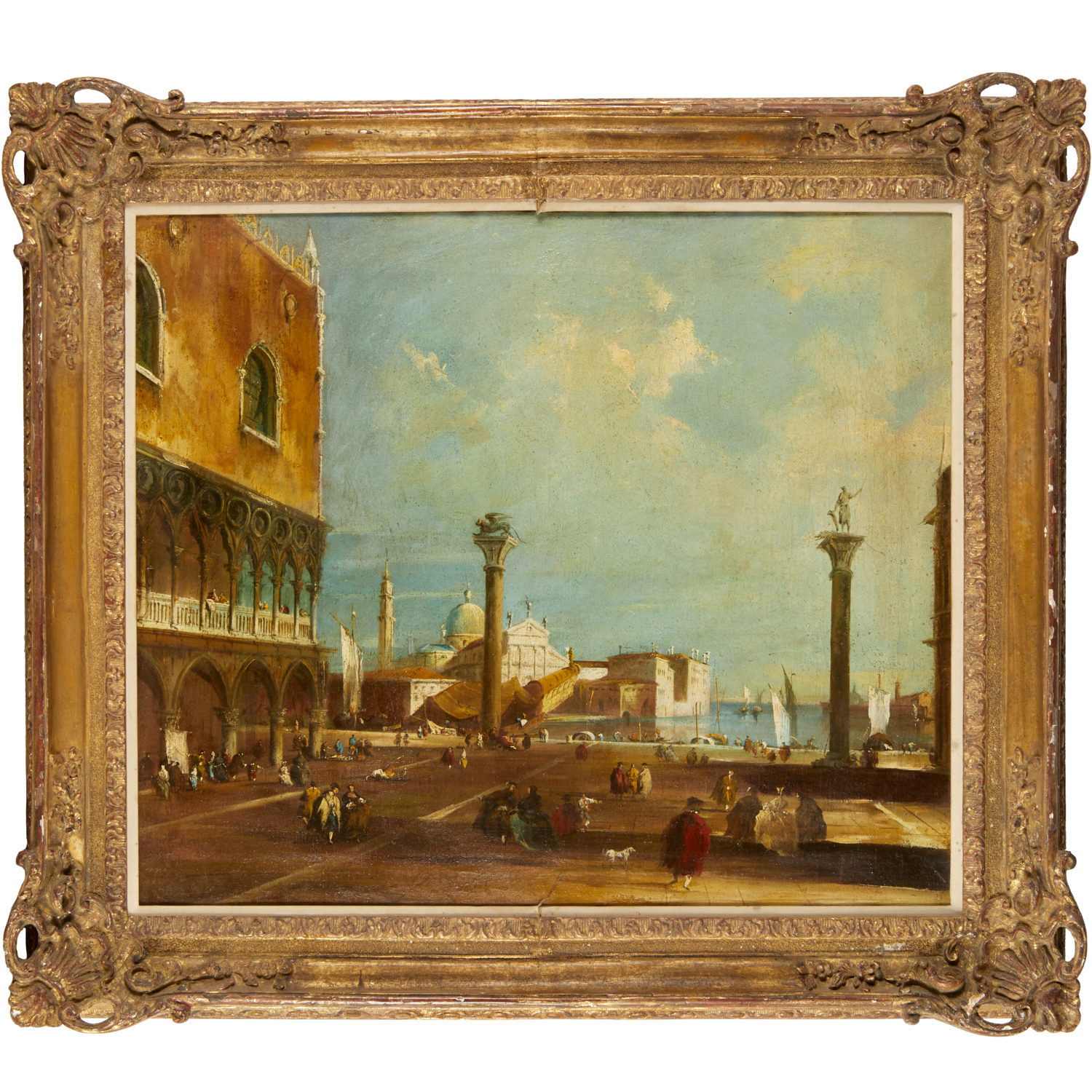 FRANCESCO GUARDI (MANNER), OIL ON