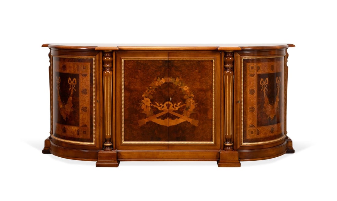 FRANCESCO MOLON BURLED & MIXED WOOD