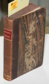 FRANCIS BACON, ESSAYS 1680 Sir