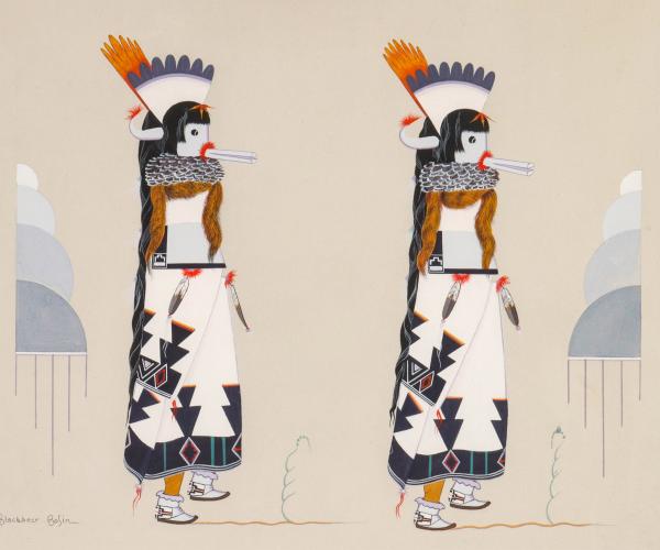 FRANCIS BLACKBEAR BOSIN (1921-1980)