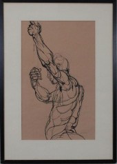 FRANCIS DE ERDELY INK ON PAPER