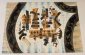 FRANCIS HAMABE MODERN ABSTRACT