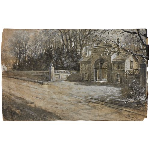 FRANCIS HOPKINSON SMITH, WATERCOLOR