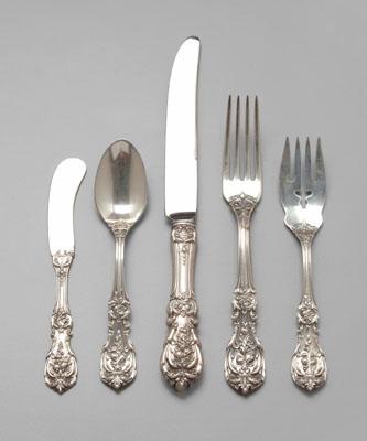 Francis I sterling flatware, 87