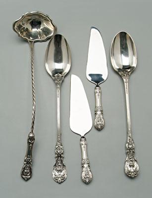 Francis I sterling flatware, Reed &