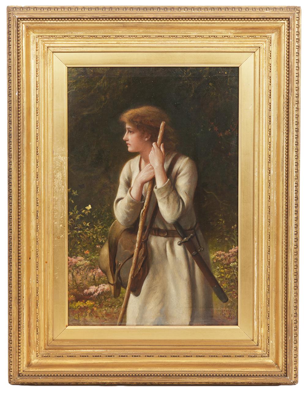 FRANCIS JOHN WYBURD 'YOUNG WOMAN'