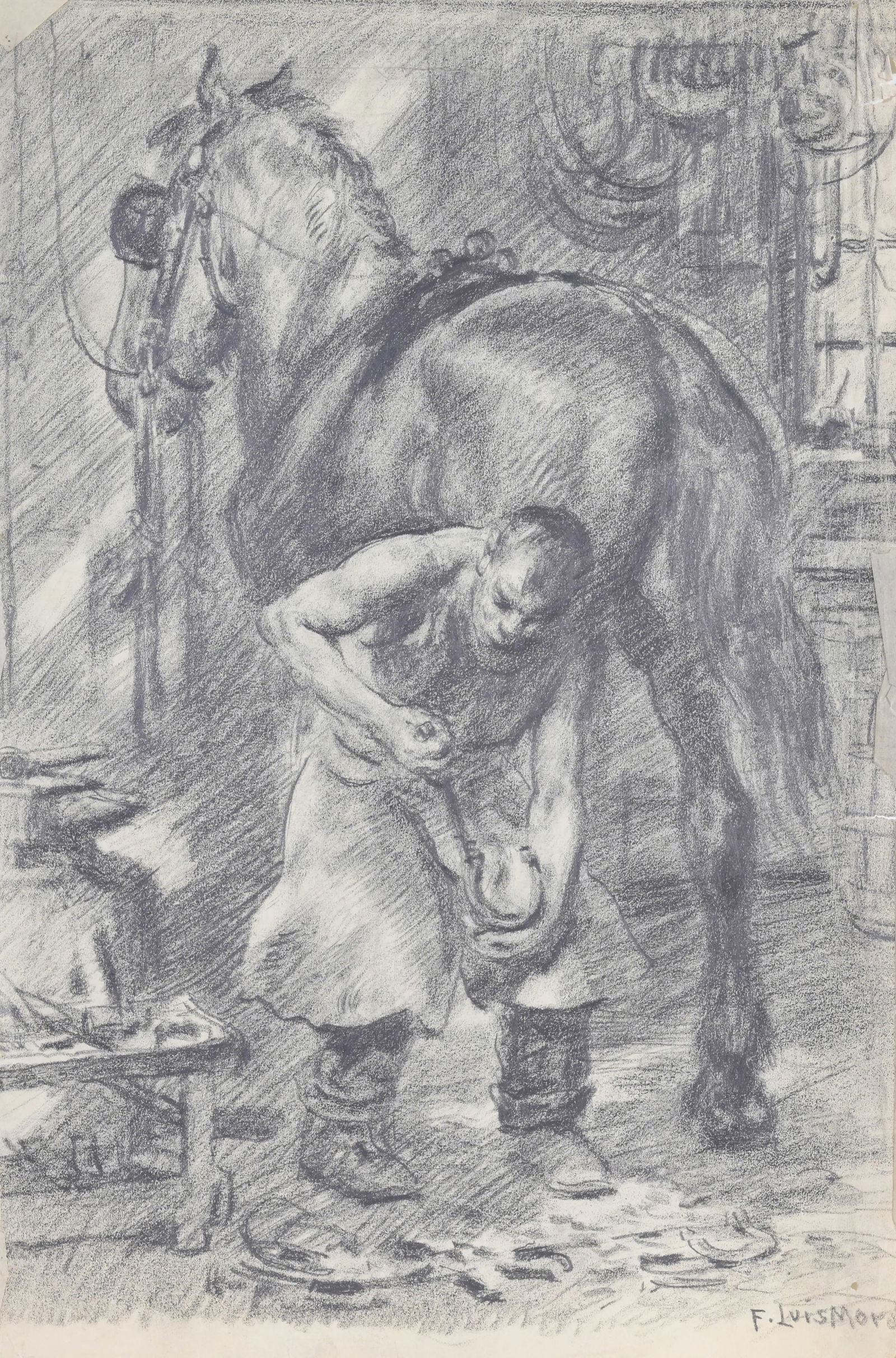 FRANCIS LUIS MORA (1874 - 1940)