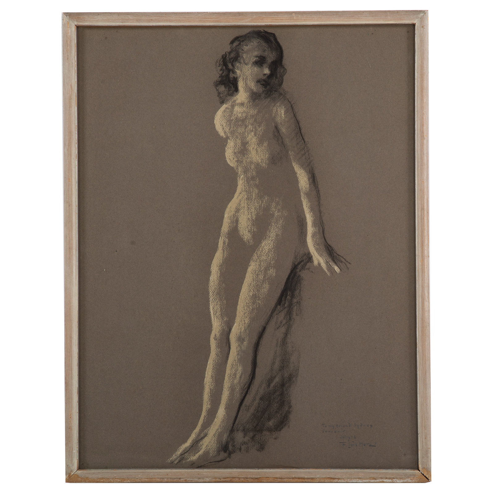 FRANCIS LUIS MORA. FEMALE NUDE,