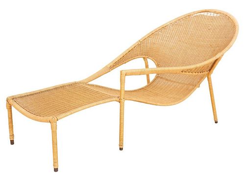 FRANCIS MAIR WICKER CHAISE