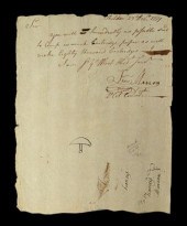 Francis Marion signed war lett