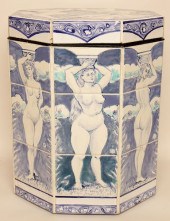 FRANCIS MCCARTHY PAINTED CERAM