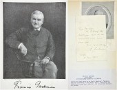 FRANCIS PARKMAN HANDWRITTEN LE