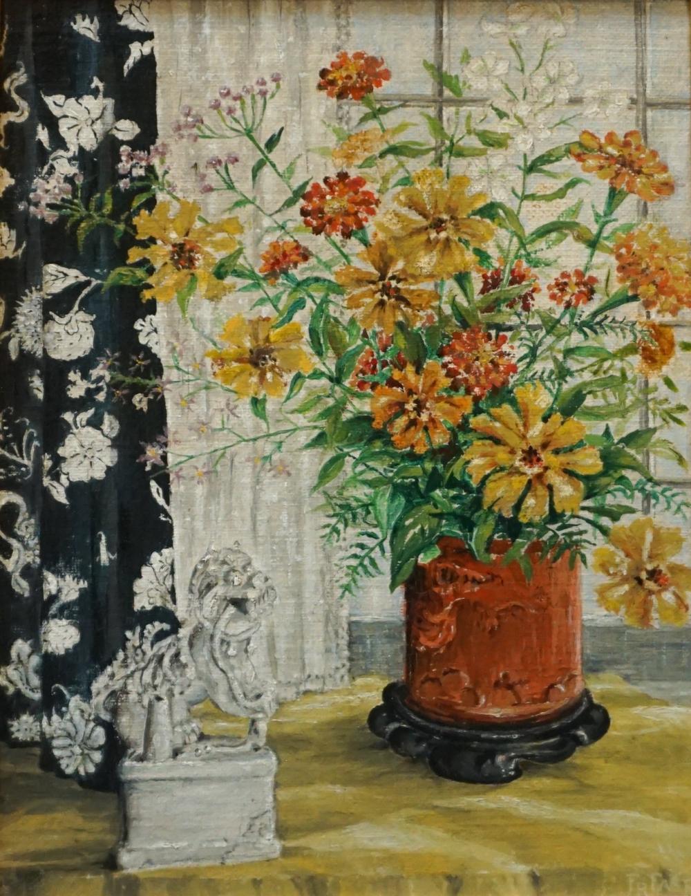 FRANCIS R. FAST, "EAST WINDOW," OIL