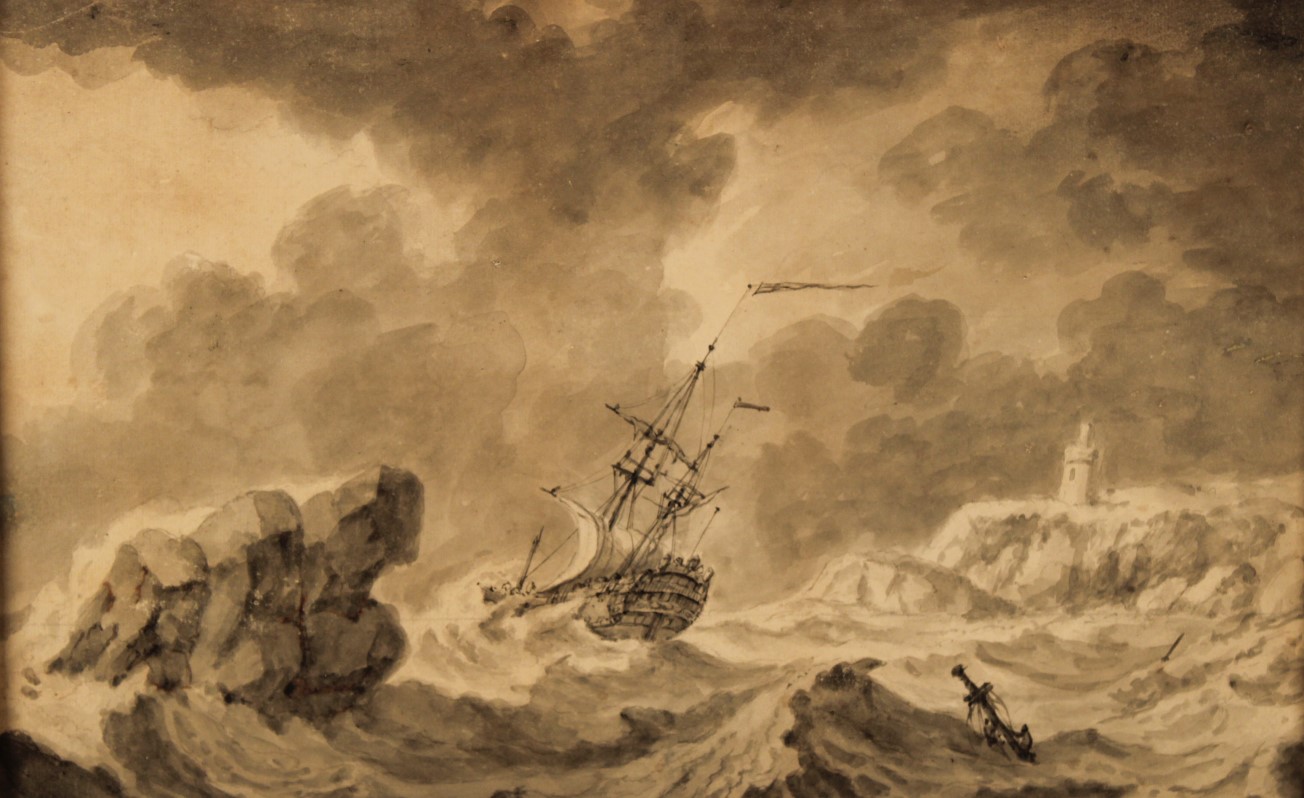 FRANCIS SWAINE; PENCIL, PEN, &