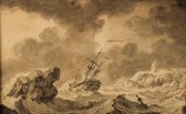 FRANCIS SWAINE; PENCIL, PEN, &