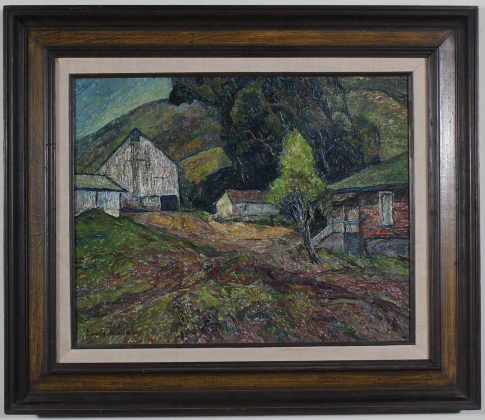 FRANCIS TODHUNTER OIL ON