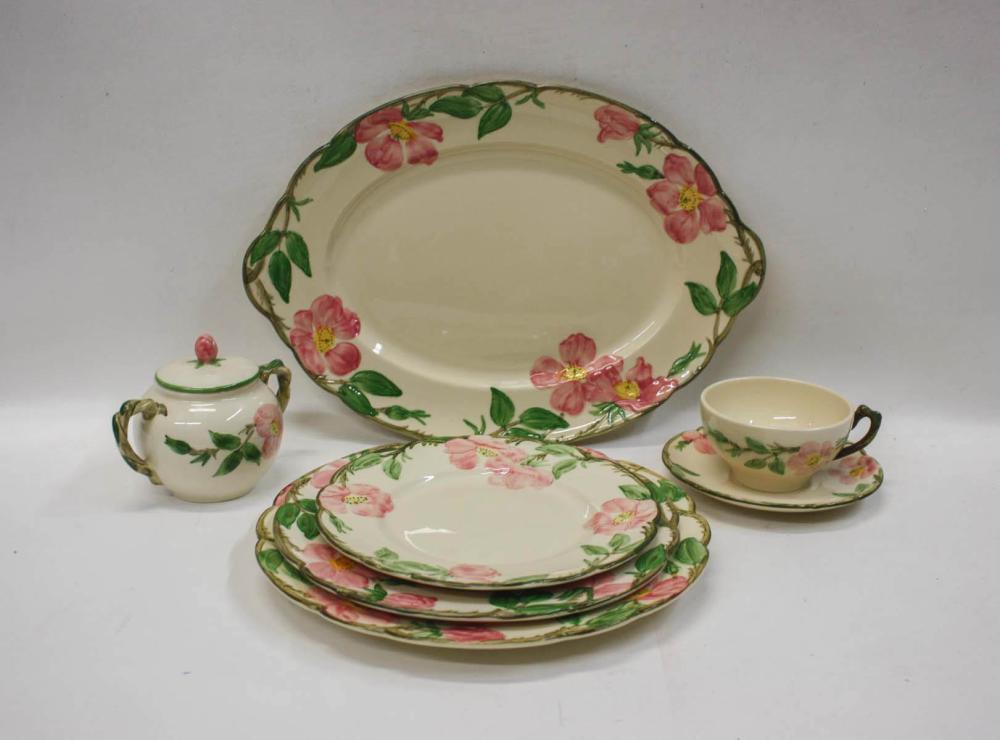FRANCISCAN "DESERT ROSE" DINNERWARE
