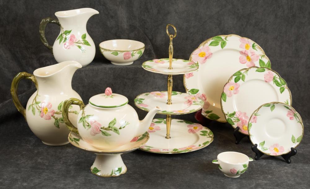 FRANCISCAN 'DESERT ROSE' DINNERWARE