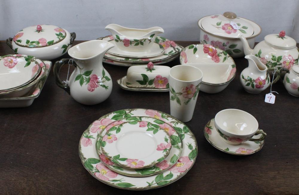 FRANCISCAN "DESERT ROSE" DINNERWARE
