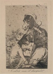 FRANCISCO GOYA ETCHING SI SABR