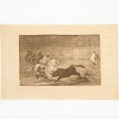 FRANCISCO GOYA, TAUROMAQUIA BU