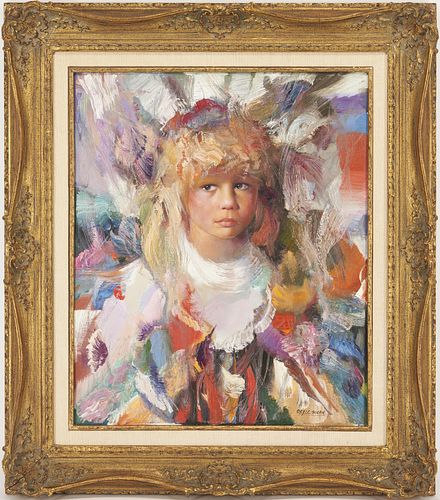 FRANCISCO MASSERIA O/C PAINTING,