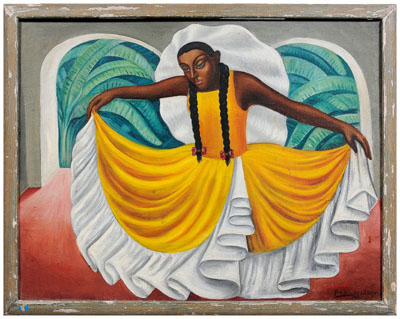 Francisco Sanchez Flores painting