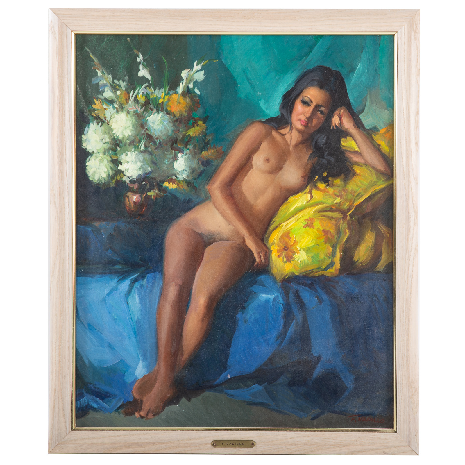FRANCISCO VADILLO. SEATED FEMALE
