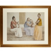 FRANCISCO ZUNIGA, COLOR LITHOG