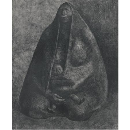 Francisco Zuniga MUJER CON NINO