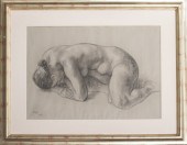 FRANCISCO ZUNIGA RECUMBENT NUD