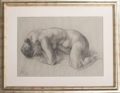 FRANCISCO ZUNIGA RECUMBENT NUD