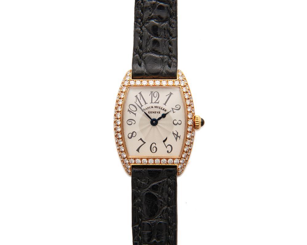 FRANCK MULLER 18K GOLD AND