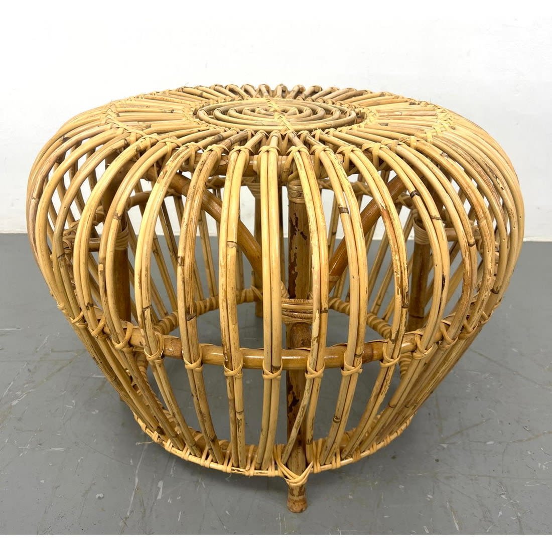Franco Albini inspired. Rattan