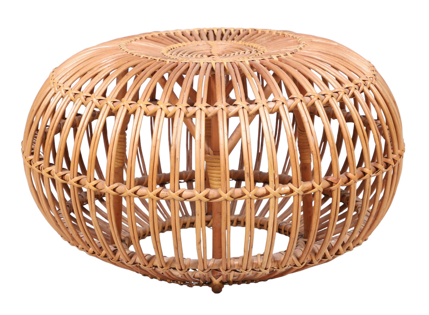 Franco Albini wicker wrapped