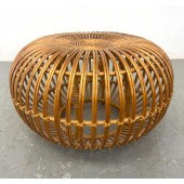 FRANCO ALBINI Woven Rattan Pou