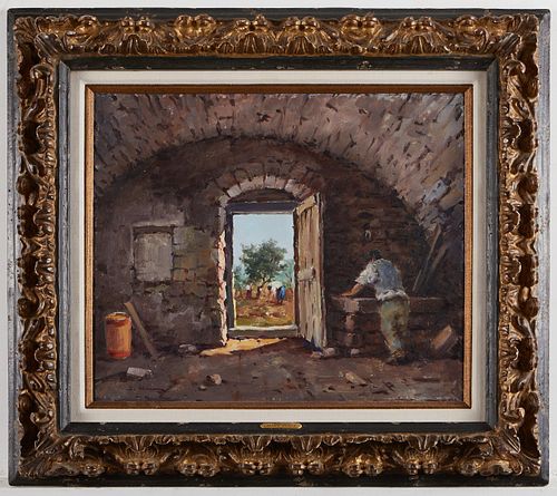 FRANCO COLELLA PAINTING OF A