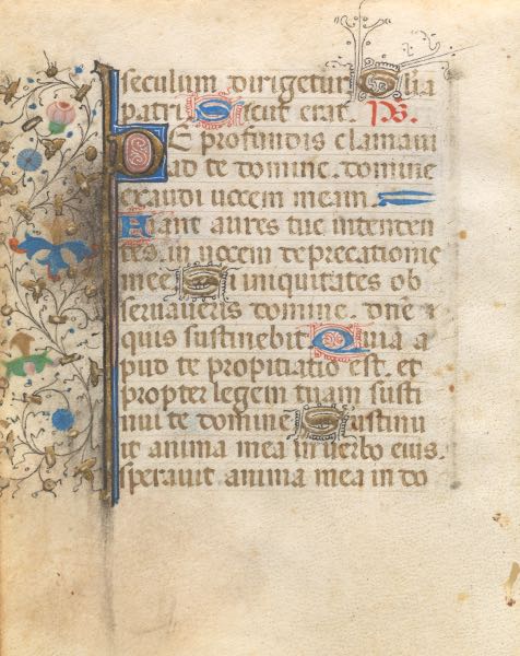 FRANCO-FLEMISH ILLUMINATED