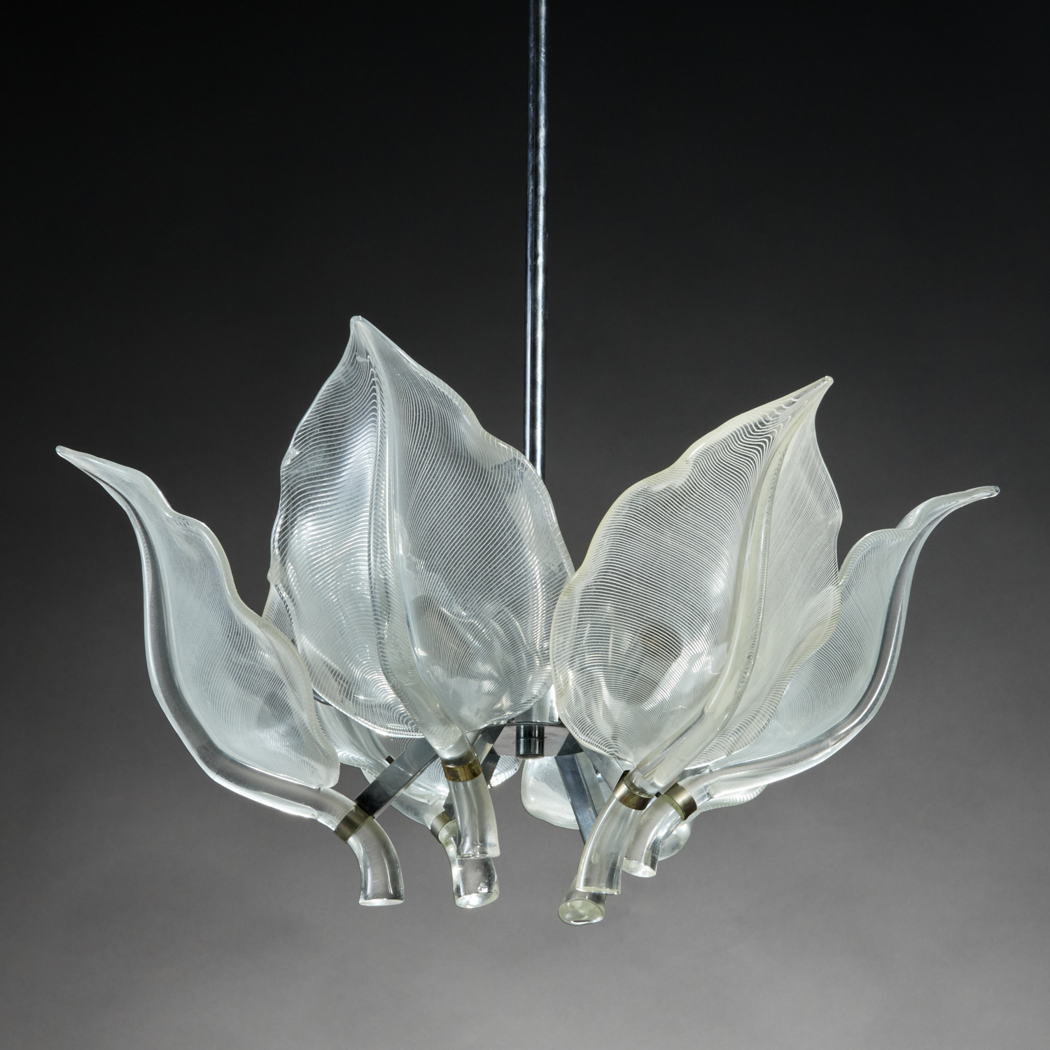 FRANCO LUCE, CHROME AND MURANO