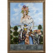 FRANCO MINEI, LARGE SCALE OIL