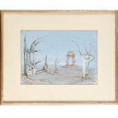 FRANCO MINEI, SURREAL TEMPERA