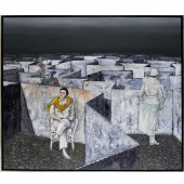 FRANCO MINEI, SURREALIST OIL O