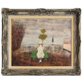 FRANCO MINEI, TEMPERA ON PANEL