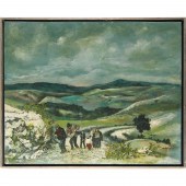 FRANCO MINEI, TEMPERA ON PANEL