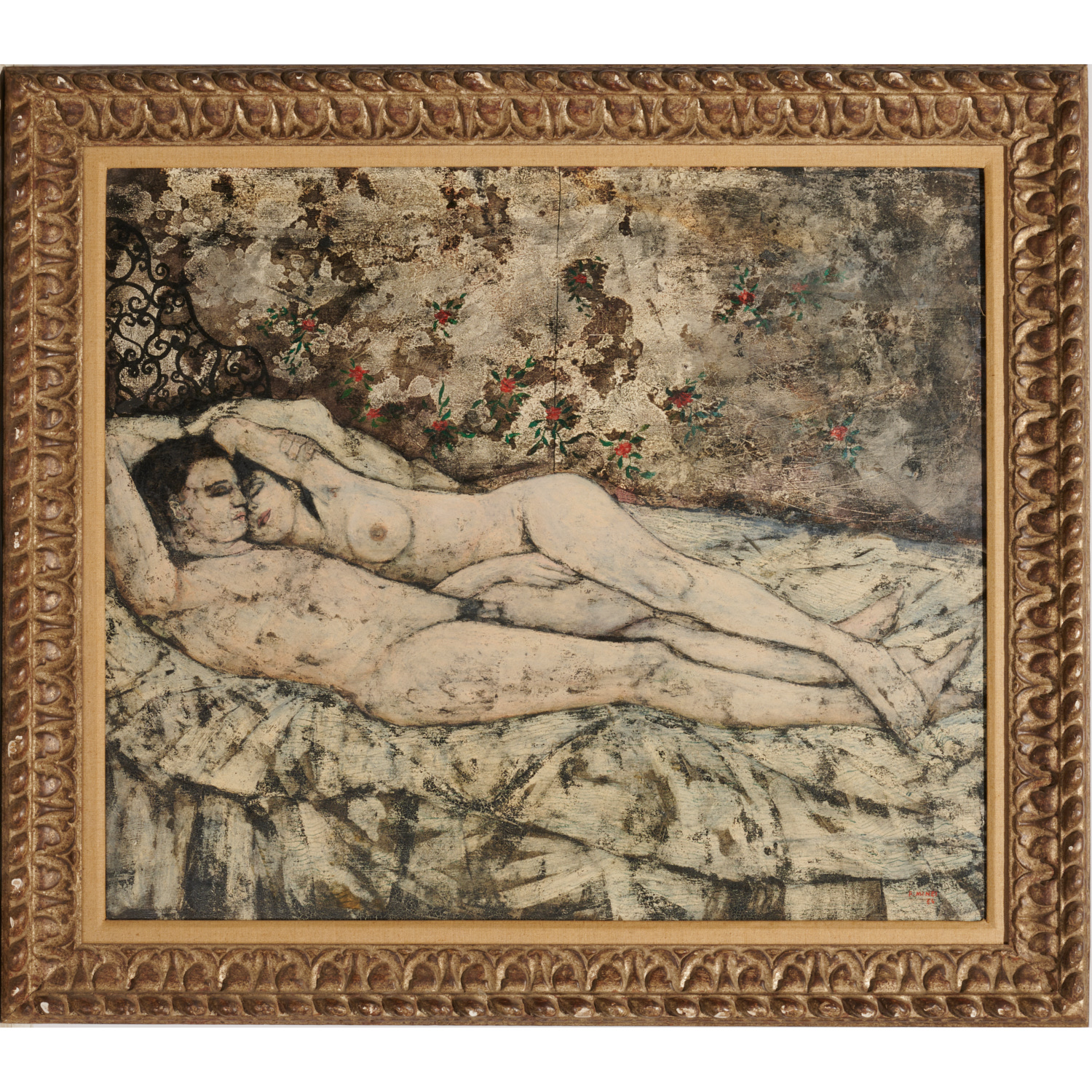 FRANCO MINEI, TEMPERA ON WOOD