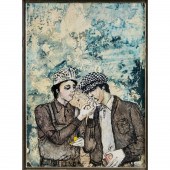 FRANCO MINEI, TEMPERA ON WOOD