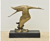 Francois Bazin bronze flying b