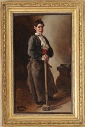 FRANCOIS BONVIN (1817-1887): L