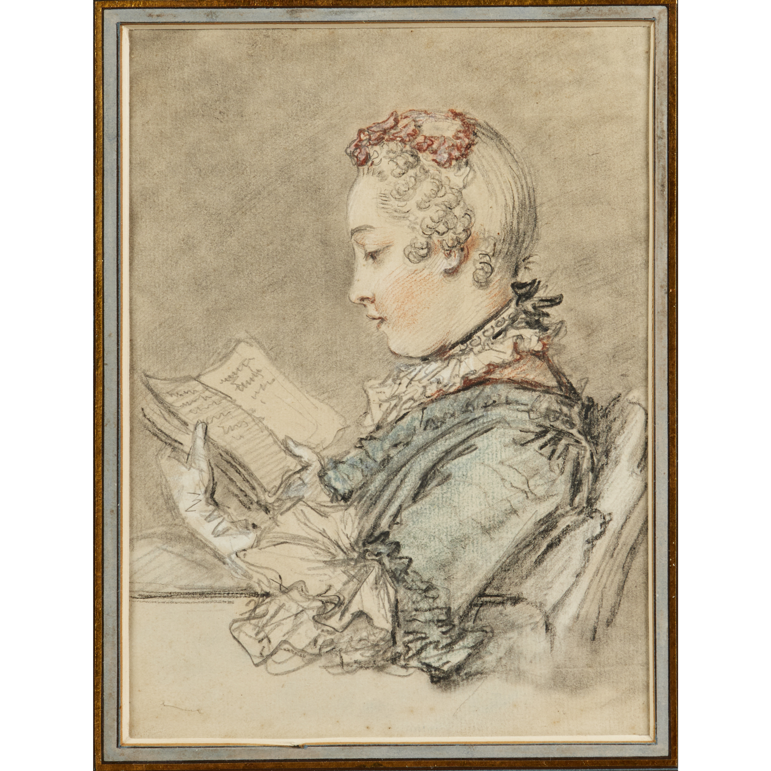 FRANCOIS BOUCHER (AFTER), COLORED