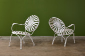 FRANCOIS CARRE, LOUNGE CHAIRS